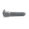 M24 M30 Carbon Steel Long Neck Carriage Bolt With Fine Pitch Thread