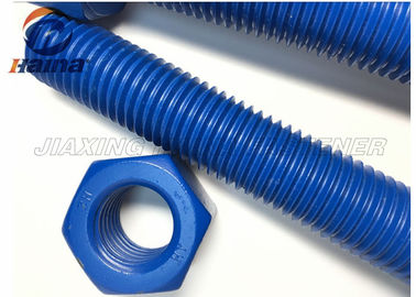 ASTM A193 B7の炭素鋼のスタッドの青は棒鋼のボルトおよびナットに通した
