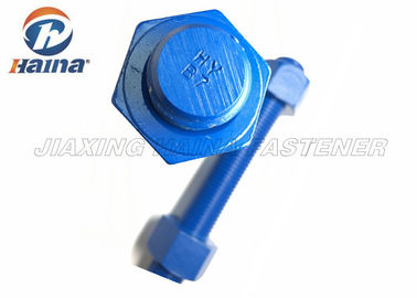 ASTM A193 B7 B7Mの炭素鋼は十分に棒のナットに散りばめるボルトおよびナットを通した