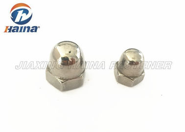 標準的なDIN1587ステンレス鋼304 316六角形の半球形M8 M10のキャップ ナット