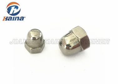 標準的なDIN1587ステンレス鋼304 316六角形の半球形M8 M10のキャップ ナット