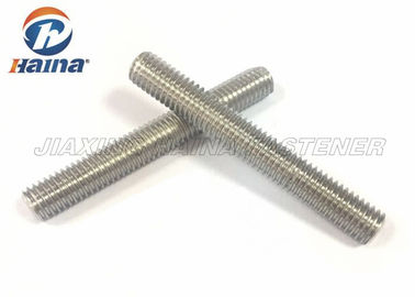 DIN976 DIN975 A2のステンレス鋼304の316のすべての完全な通されたロッド ボルトおよびナット