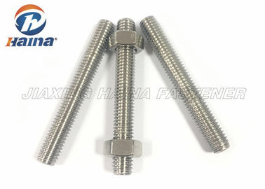 DIN976 DIN975 A2のステンレス鋼304の316のすべての完全な通されたロッド ボルトおよびナット