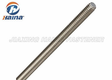 1000mmの長さM10 DIN 975のDIN976ステンレス鋼十分に通された棒