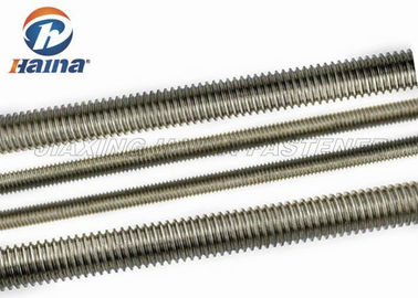1000mmの長さM10 DIN 975のDIN976ステンレス鋼十分に通された棒