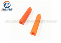オレンジ/青/白い5/16x1」具体的なプラスチック ナイロン壁プラグのアンカー・ボルト
