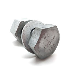 M30熱いすくいはばねロック洗濯機に散りばめる六角形のボルトおよびナットを電流を通した