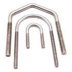メートル法の管は棒のステンレス鋼/炭素鋼のU字型ボルトに通した