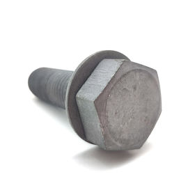 Grade 5.8 6.8 M24 M30 HDG Electric Power Hex Socket Head Bolt With Washer