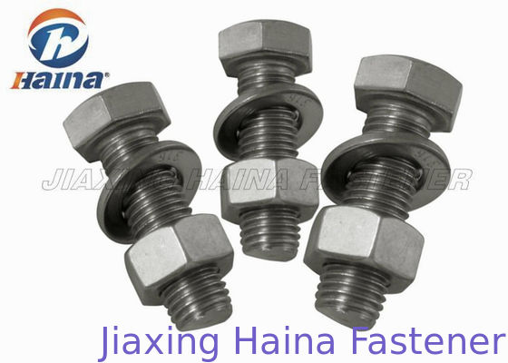 GBの半分の糸の六角形の頭部ss304 ss316 M4-M36の親指のボルトおよびナット